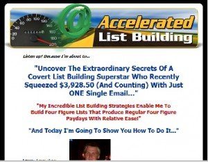 Accelerated List Building