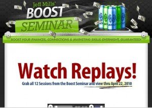 Jeff Mills Boost Seminar Replay