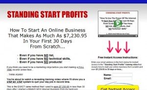 Standing Starts Profits