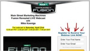 Main Street Marketing Machines Fusion Questions Answered