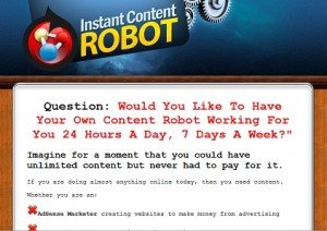 Instant Content Robot