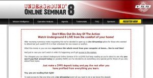 Underground Online Seminar 8 Streaming