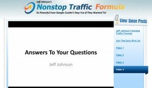 Jeff Johnson - Early Bird List