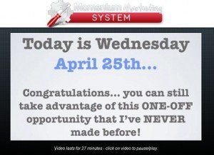 Momentum Marketing System Momentum Marketing System