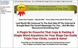 Covert Geo Targeter Covert Geo Targeter