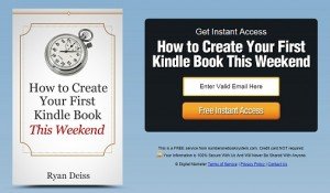 Ryan Deiss - Write Your First Kindle Book This Weekend Ryan Deiss - Write Your First Kindle Book This Weekend