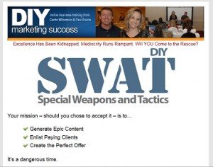 Carrie Wilkerson & Paul Evans - DIY SWAT