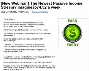 Ty Cohen - Passive Income Webinar Ty Cohen - Passive Income Webinar