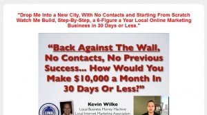 Kevin Wilke - 30 Day Race to Profitability Kevin Wilke - 30 Day Race to Profitability