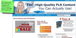 Melissa Ingold - Stock Clearance Sale PLR Bundle