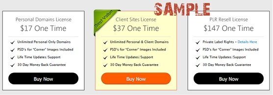 Price Tables Plugin Price Tables Plugin