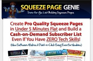 Squeeze Page Genie