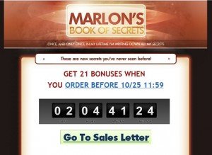 Marlon Sanders - Book of Secrets
