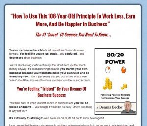 Dennis Becker - 80/20 Power