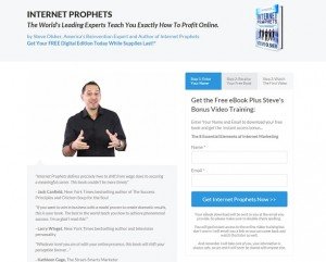 Steve Olsher - Free Internet Prophets Book