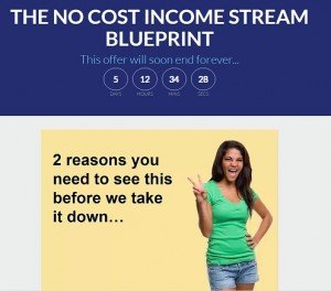 No Cost Income Stream Blueprint